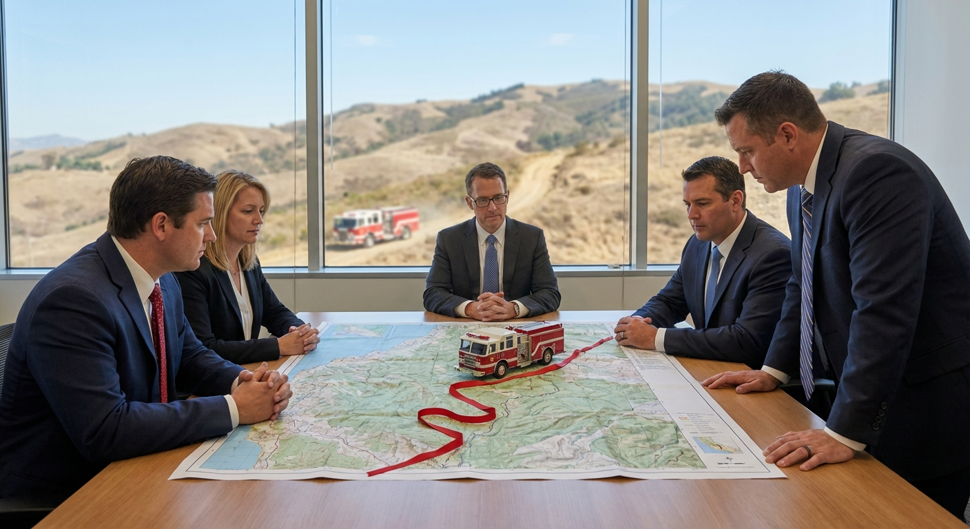 california fire insurance fire department access - California insurance guide