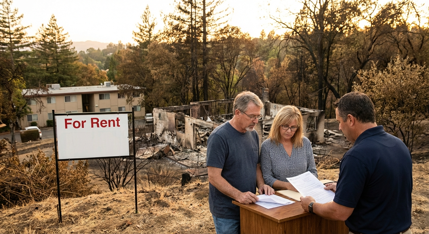 california fire insurance rent loss - California insurance guide