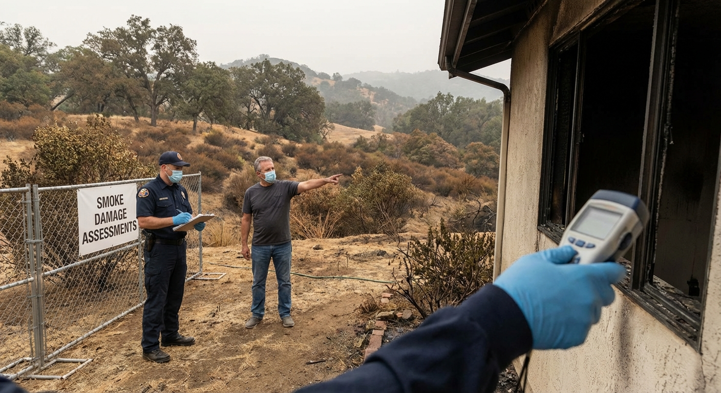 california fire insurance smoke damage coverage - California insurance guide