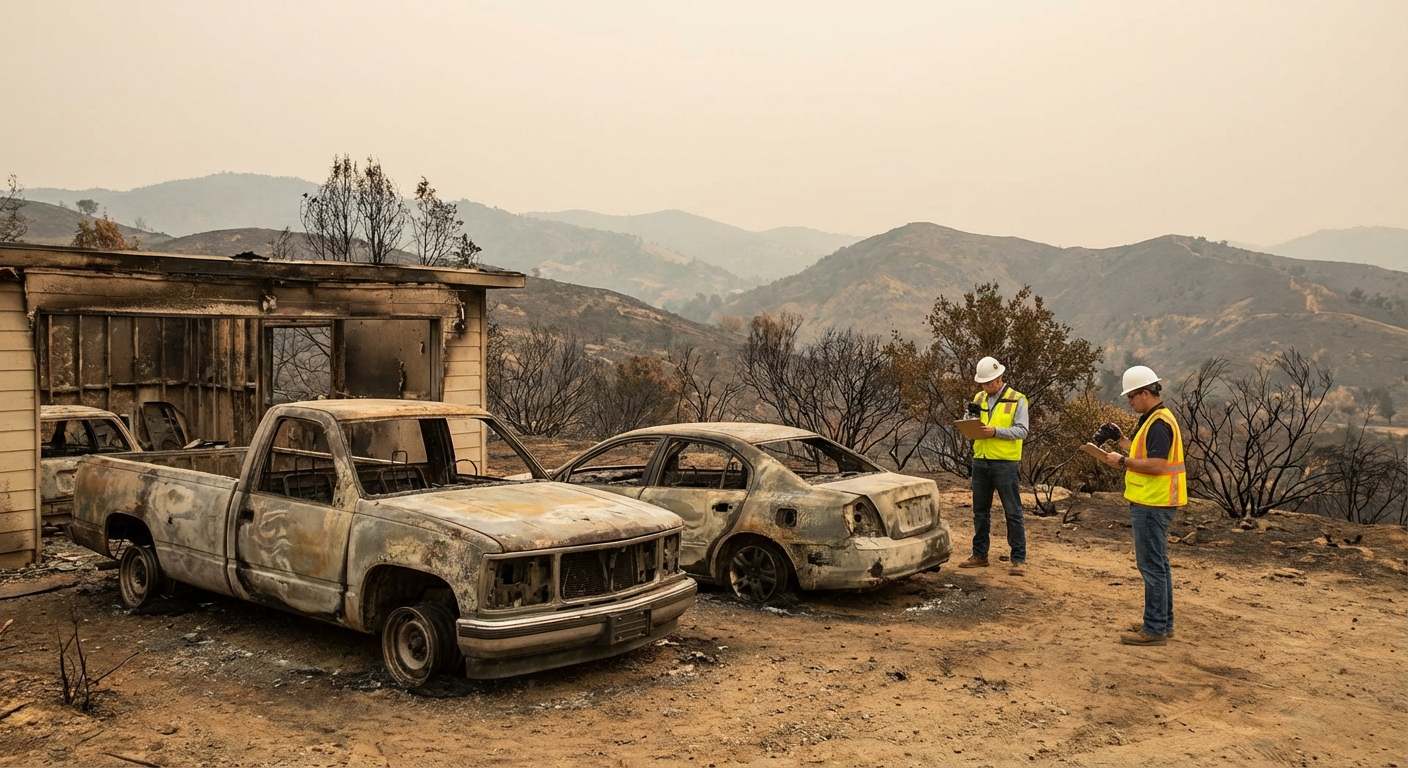 california fire insurance vehicle damage - California insurance guide