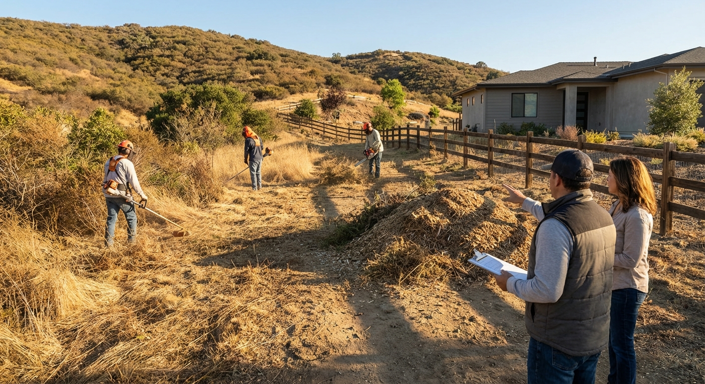 fire insurance california brush clearance - California insurance guide